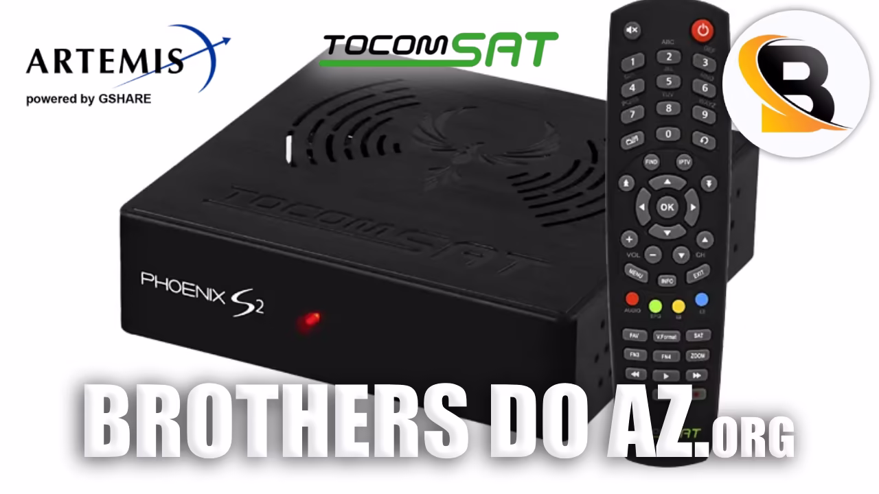 Leia mais sobre o artigo Tocomsat Phoenix S2 Atualização V1.11.18027 (Artemis) – 17/07/2025